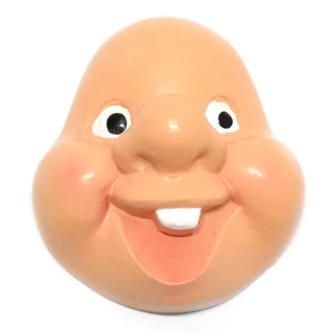 Creative Resin Gnome Face Accessories Cute Bunny Teeth Dwarf Doll Face Parts For DIY Crafting Garden Landscape Decoration