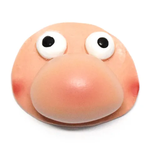 Cute Resin Big Nose Frog Eyes Elf Face Miniature Craft Western Style Gnome Face For DIY Garden Home Decor Ornament
