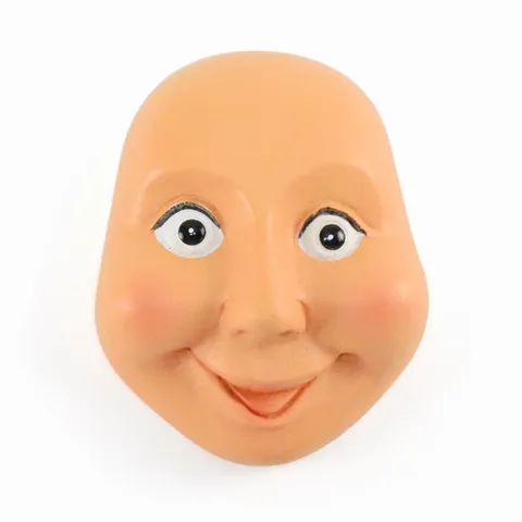 Christmas Gnome Doll Face Resin Accessories DIY Miniature Smile Face Nose Craft Components For Holiday Home Decorations