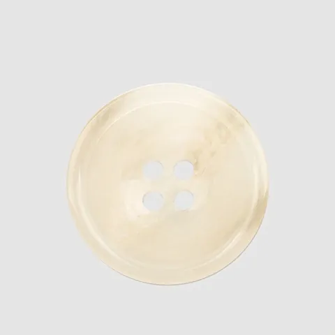 High-end Round 4-Hole Resin Buttons Marble Horn Texture Japanese Style Fasteners For Coats Suits Blazer Shirts Elegant Decorative Sewing Accessories