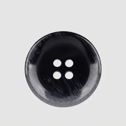 High-End Resin Buttons Round Four-Hole Marble Texture Buttons For Suit Overcoat Jacket Apparel DIY Sewing Accessories