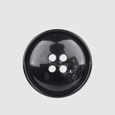 High End Japanese Style Resin Buttons Four-Hole Round Buttons Marble Pattern Decorative Fasteners For Suit Coat Sweater