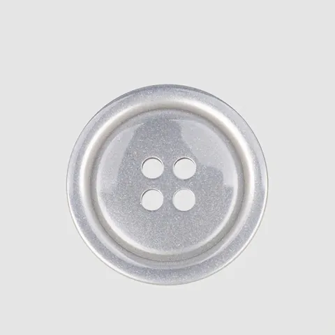 Round Resin Buttons Brushed Texture Four Hole Sewing Buttons For Suits Coats High End Fashion Clothing Accessories