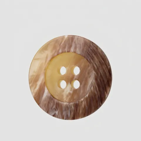 Eco-Friendly Resin Buttons High-End Marble Pattern Round 4-Hole Buttons For Suit Overcoat Shirt DIY Sewing Accessories