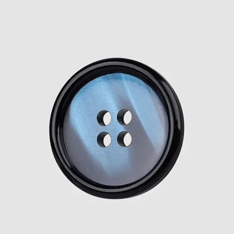 High-End Eco-Friendly Resin 4-Hole Round Buttons For Suit Coat Blazer Overcoat Apparel Sewing Decoration Accessories