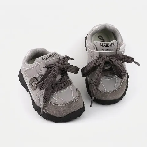 Infant Toddler Soft Sole First Walkers Spring Patchwork Sneakers Boys Girls Casual Pre-walker Shoes Baby Steady Walking Shoes