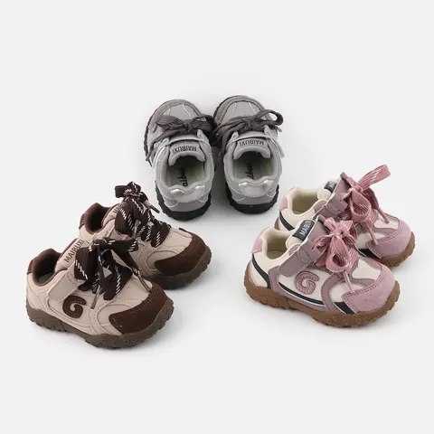 Infant Toddler Soft Sole First Walkers Spring Patchwork Sneakers Boys Girls Casual Pre-walker Shoes Baby Steady Walking Shoes