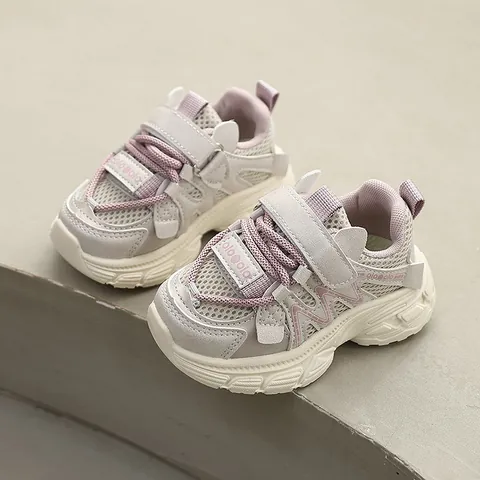 2026 Kids Sneakers Fashion Chunky Dad Shoes For Boys Girls Casual Breathable Mesh Outdoor Hiking Sport Shoes Hook And Loop