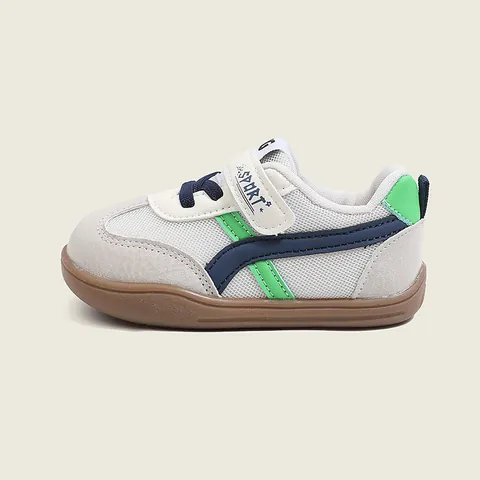 Baby Walking Shoes Breathable Mesh Soft Sole Non-Slip Toddler Sneakers Casual Patchwork German Trainer Board Shoes Boys Girls