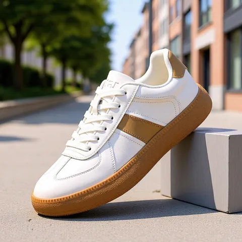 Men Retro German Army Trainer Sneakers Genuine Leather Casual Skate Shoes Non-Slip Durable Platform Board Shoes For Youth