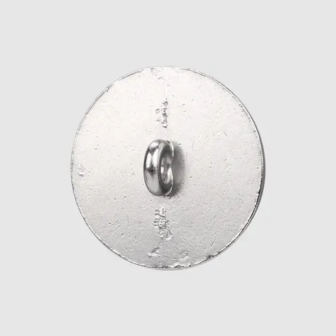 Botones de Metal Vintage Diseño Moneda Peace Dollar en Relieve Botones Decorativos con Vástago para Abrigo Traje