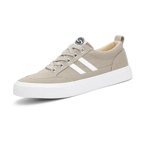Herren Mode Gestreifte Segeltuchschuhe Low Top Schnürung Lässig Vulkanisierte Sneaker Für Den Alltag Atmungsaktiv Leichte Stoffschuhe