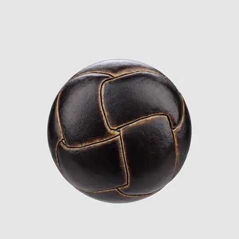 Boutons Décoratifs en Nylon Rétro Exquis Aspect Cuir Nœud Tissé Sphère Boutons de Couture Pour Manteaux Haut de Gamme Blazers Pulls Femme Homme Accessoires de Vêtement
