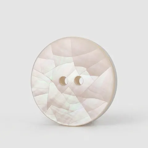 Natural White Mother Of Pearl Buttons Two Hole Round Shell Buttons For Clothing Shirt Suit Craft Sewing DIY Decoration