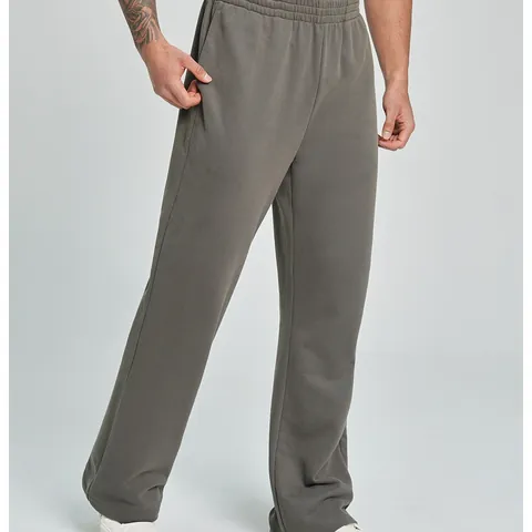 Men's Fashion Flare Wide Leg Sweatpants Loose Fit Casual Athletic Joggers for Gym Training Hiking Sports Trousers