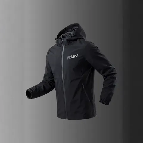 Men Sun Protection Jacket UPF50 Plus Hooded Quick Dry Lightweight Outdoor Fishing Skin Top Polyester Windbreaker