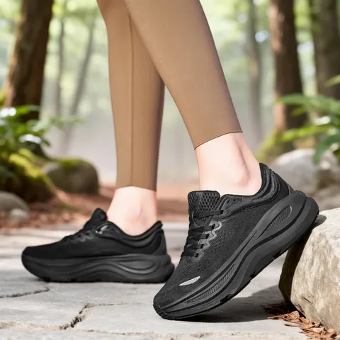 Professional Carbon Plate Running Shoes Breathable Mesh Sneakers For Men Women Lightweight Racing Jogging Shoes Shock Absorbing Athletic Footwear