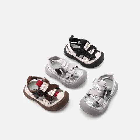 Baby Toddler Soft Sole Pre-Walker Shoes Breathable Outdoor Sports Sandals For Boys Girls Non Slip Hollow Out Summer Shoes