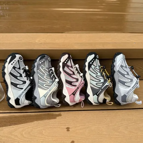 Baskets de Sport en Maille pour Enfants Garçons Filles Chaussures Papa Respirantes Semelle Souple Antidérapantes Course