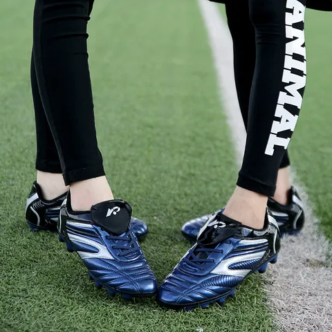 Profi Kinder Fußballschuhe Jungen Sportliche Turf Stollen Leicht Atmungsaktiv Rutschfest Fußball Sneakers