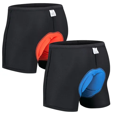 Ademend Sneldrogend Fietsondergoed Shorts Met Dik 3D Siliconen Spons Zeem Voor Mountainbike Rijden Heren Dames