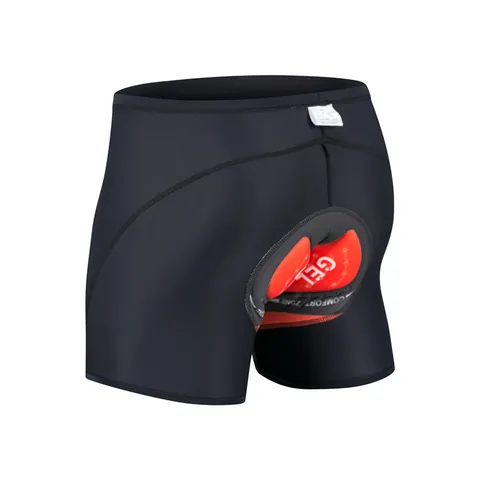 Unisex Fietsondergoed Nylon Sneldrogend Fietsbroek Verdikte Siliconen Gevoerde Schokbestendige MTB Racefiets Binnenbroek Voor Heren Dames