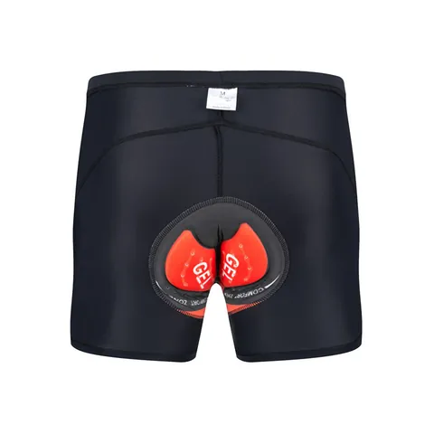 Unisex Fietsondergoed Nylon Sneldrogend Fietsbroek Verdikte Siliconen Gevoerde Schokbestendige MTB Racefiets Binnenbroek Voor Heren Dames