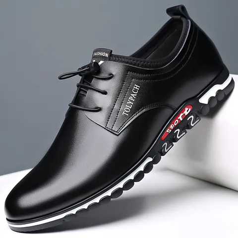 Herren Echt Rindleder Slipper Freizeitschuhe Koreanischer Stil Weiche Sohle Atmungsaktiv Loafers Mode Fahr Schuhe