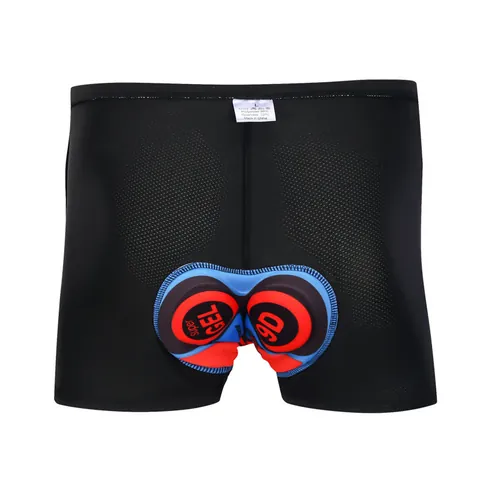 Unisex Ademend Mesh Fiersondergoed Shorts 9D Gel Gewatteerde Schokbestendige Fietsbroek Sneldrogend Wielrenondergoed