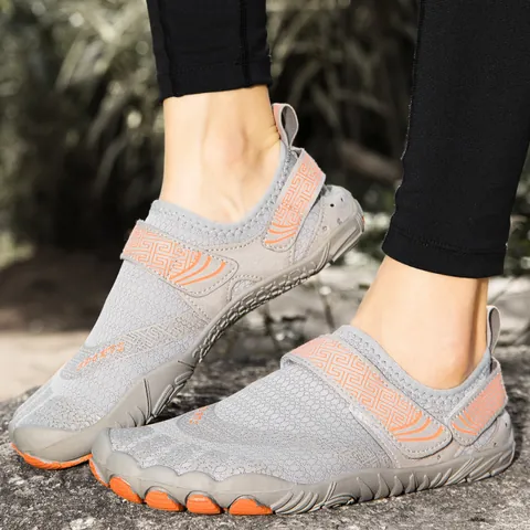 Unisex Waterschoenen Barefoot Vijf-Vinger Aqua Sokken Sneldrogend Ademend Antislip Outdoor Sport Wandelen Zwemmen Waadschoenen