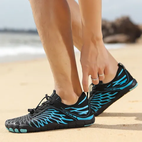 Waterschoenen Heren Dames Sneldrogend Blote Voeten Antislip Wadschoenen Ademend Aqua Sokken Voor Strand Zwemmen Surfen