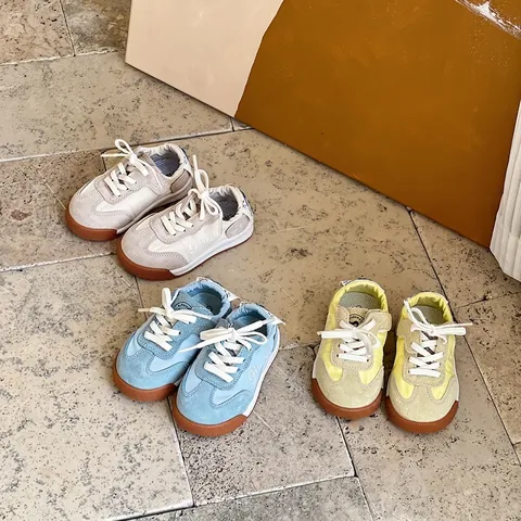 Infant Baby Soft Sole Walking Shoes Toddler Sneakers Casual Patchwork Board Shoes For Boys Girls Spring Autumn First Walkers