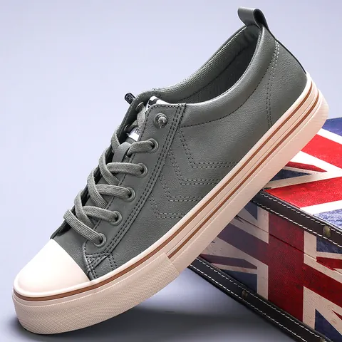 Herren Casual Canvas Schuhe Leicht Atmungsaktiv Vulkanisiert Skateschuhe Fashion Low Top Sneaker Für Den Täglichen Gebrauch