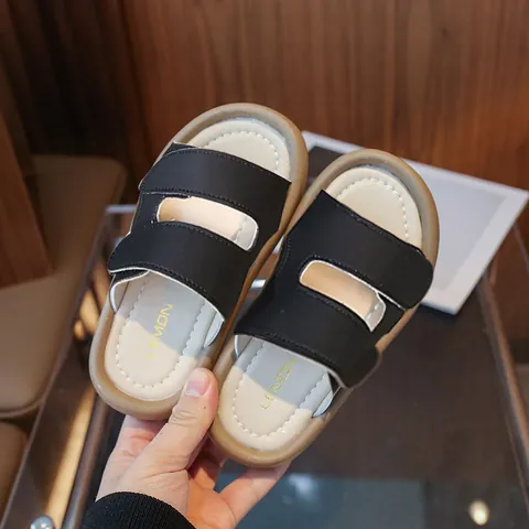 Kinder Lässig Strand Sandalen Sommer Jungen Mädchen Offene Zehen Weiche Sohle Rutschfeste EVA Outdoor Indoor Studenten Hausschuhe