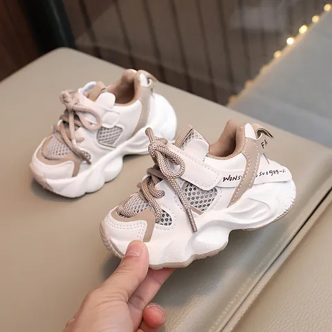 Kids Breathable Mesh Sneakers Lightweight Casual Running Shoes For Boys Girls Toddler School Daily Outdoor Sport Walking Shoes
