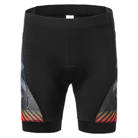 Pantalones Cortos de Ciclismo Unisex Transpirable con Relleno de Gel 5D Antichoque Pantalones de Compresión para Bicicleta para Hombre Mujer