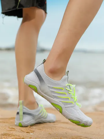 Water Shoes Quick Dry Beach Aqua River Tracing Barefoot Shoes Non-Slip Soft Sole Breathable Swimming Sneakers For Men Women