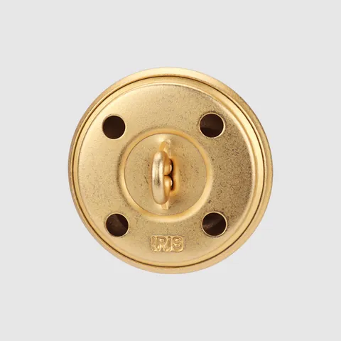 Brass Anchor Embossed Buttons Nautical Relief Metal Buttons For Blazer Uniform Coat Jacket British School Style Fasteners