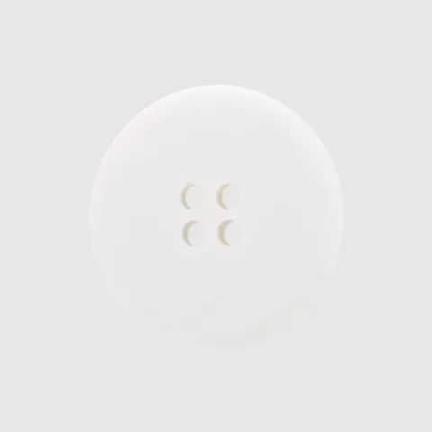 Eco Friendly Natural Cotton Sewing Buttons Minimalist Round Four Hole Fasteners For Shirts Linen Clothing DIY Craft Accessories