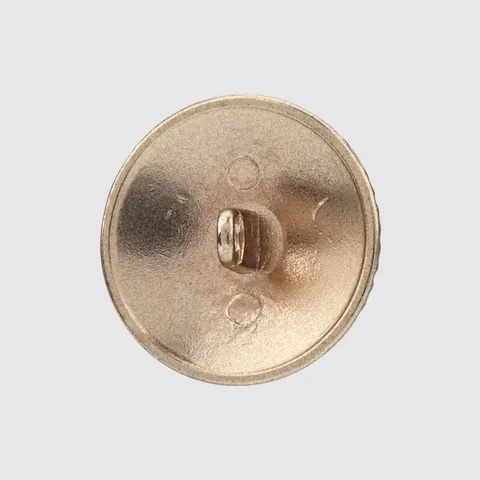 High-End Round Eco-Friendly Metal Woven Texture Shank Buttons For Fur Coat Overcoat Vintage Gold Silver Buttons