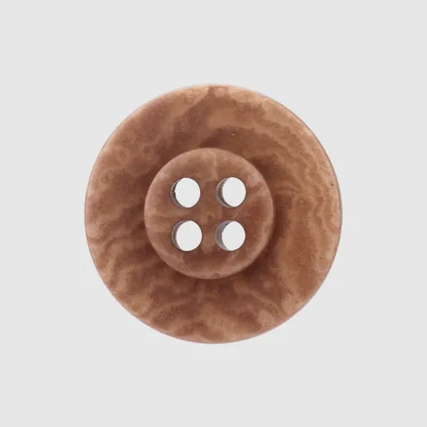 Natural Corozo Nut Anchor Engraved Round 4-Hole Buttons For High-End Coat Suit Sweater Sewing Accessories
