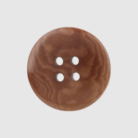 Natural Corozo Nut Buttons South American Ecuador Palm Fruit Round 4-Hole Wood Grain Buttons For Suits Coats Blazers Women Men