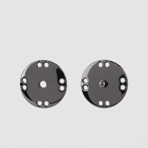 High Grade Invisible Metal Snap Buttons For Cashmere Overcoats High Quality Sew On Fasteners Metal Buttons Closure For Jackets Suits