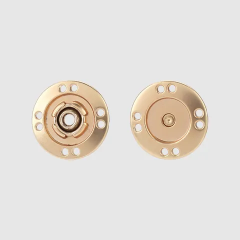 High Grade Invisible Metal Snap Buttons For Cashmere Overcoats High Quality Sew On Fasteners Metal Buttons Closure For Jackets Suits
