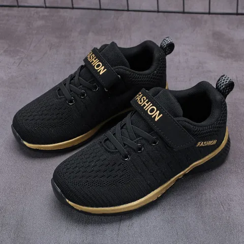 Αγόρια Αναπνεύσιμα Αθλητικά Παπούτσια Fly-knit Mesh Ελαφριά Παπούτσια Τρεξίματος με Σκρατς Παιδικά Παπούτσια