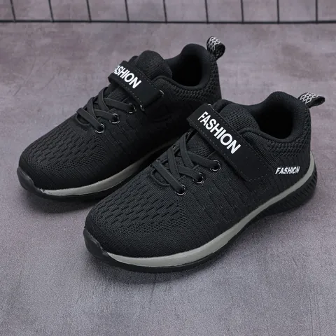 Αγόρια Αναπνεύσιμα Αθλητικά Παπούτσια Fly-knit Mesh Ελαφριά Παπούτσια Τρεξίματος με Σκρατς Παιδικά Παπούτσια