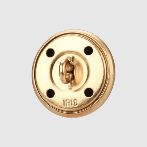 High-End Retro Messing Metallknöpfe Für Kleidung Britisches Königliches Kronen Wappen Ösenknopf Für Mantel Anzug Blazer Übermantel