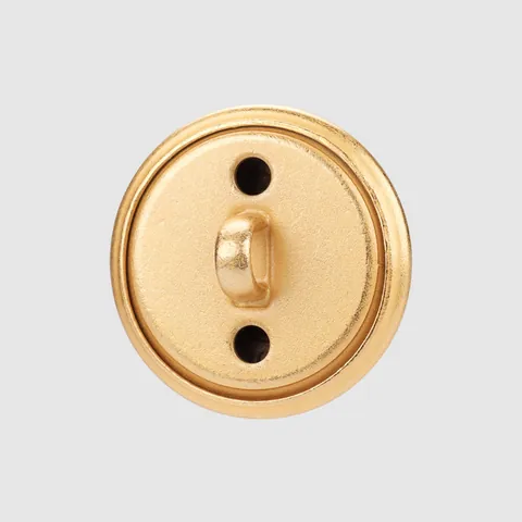 High-End Brass Metal Buttons Vintage Embossed Heraldic Crest Shank Buttons Gold Round Suit Button For Coat Blazer Apparel Sewing Accessory