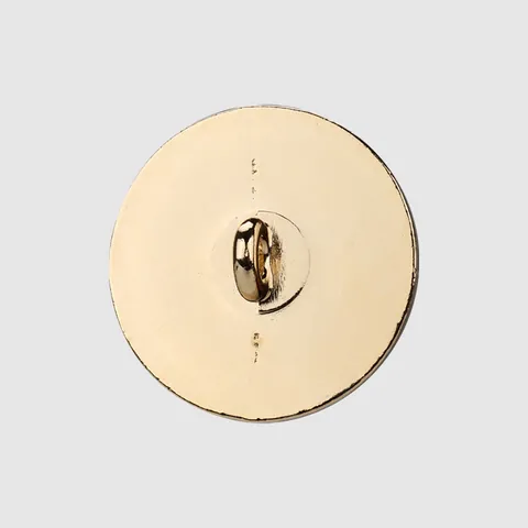 High End Round Metal Shank Buttons Vintage British Style Gold Crest Relief Decorative Buttons For Suit Blazer Coat DIY Sewing Accessory