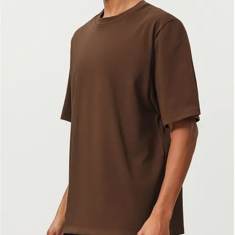 Ανδρικό Αθλητικό T-Shirt από Βαμβάκι Αναπνεύσιμο Κοντό Μανίκι Στρογγυλή Λαιμόκοψη για Τρέξιμο Fitness Citywalk Καθημερινό